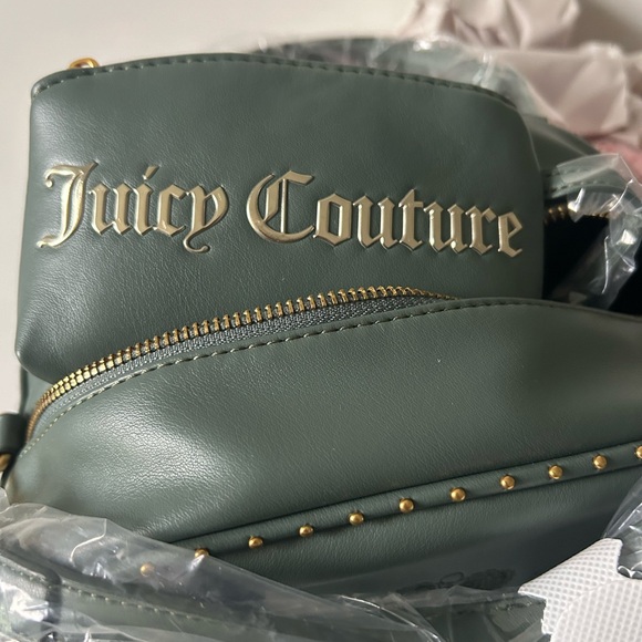 Juicy Couture UK Mini Green “Thyme” twig Scottie dog bowling bag - Picture 11 of 13